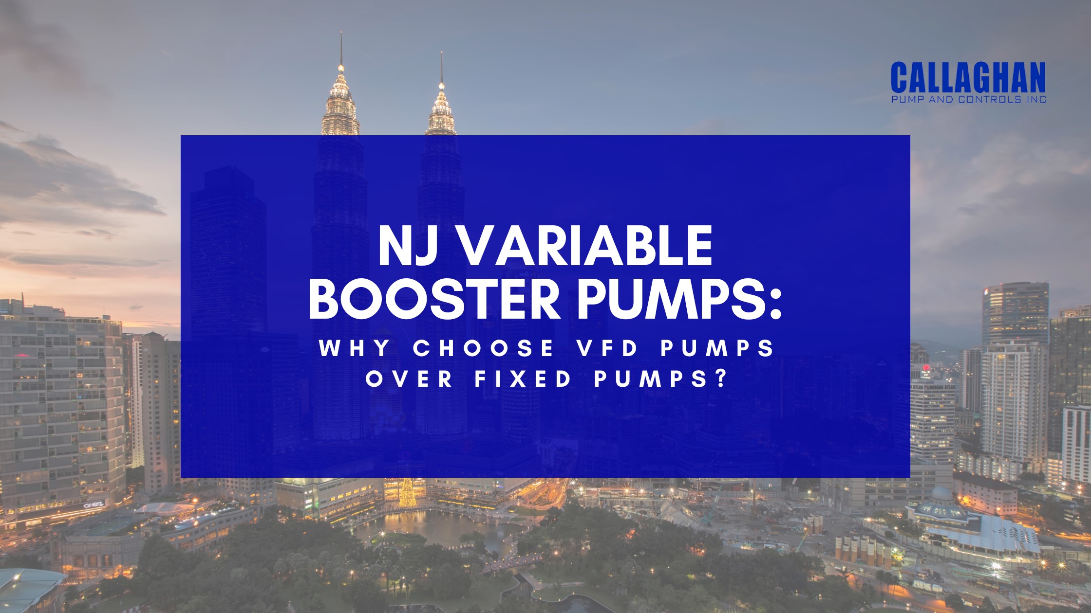 NJ Variable Booster Pumps